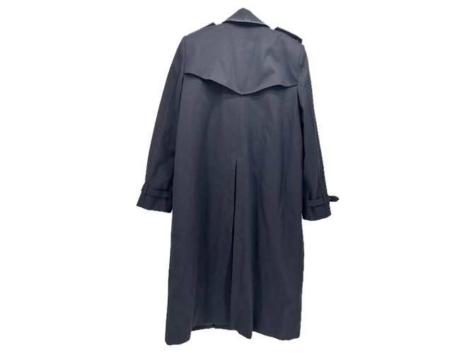 Givenchy Trench nero con bottoni dorati - vista 2