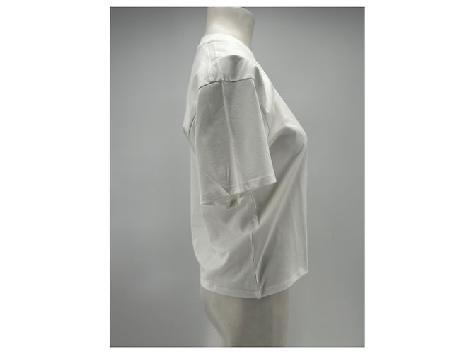 Autre Marque Camiseta de algodón blanca LOULOU STUDIO Blanco - vista 4