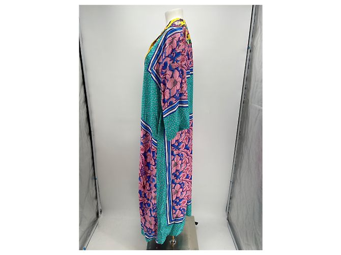 Autre Marque RIANNA + NINA Printed Silk Maxi Dress Multiple colors - view 3