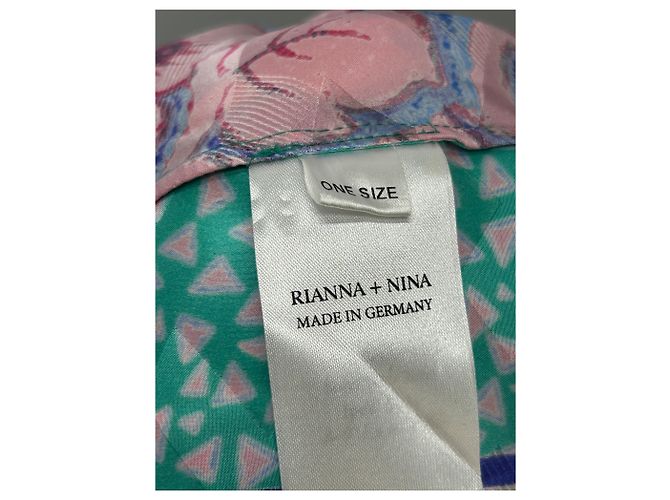 Autre Marque RIANNA + NINA Printed Silk Maxi Dress Multiple colors - view 7