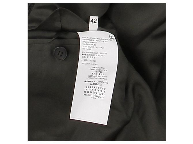 Blazer de algodón verde Maison Martin Margiela - vista 6