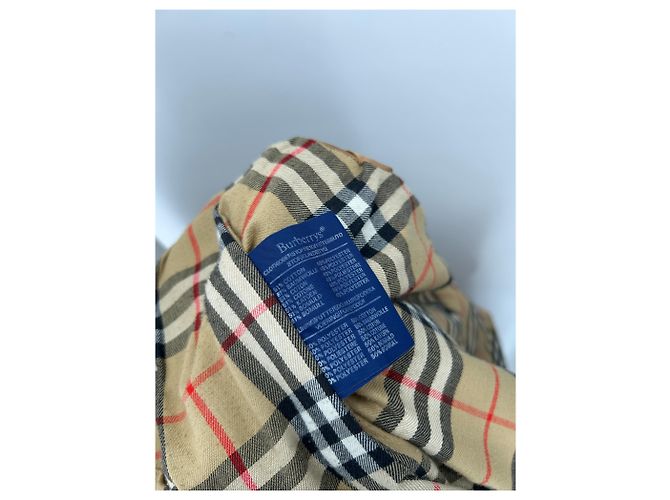 Gabardina Burberry beige de algodón - vista 6