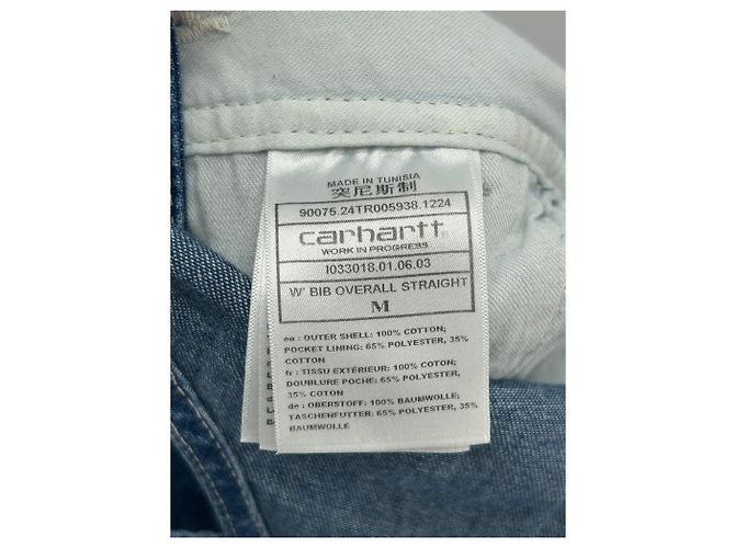 Autre Marque CARHARTT Jeans Latzhose blau - Ansicht 4