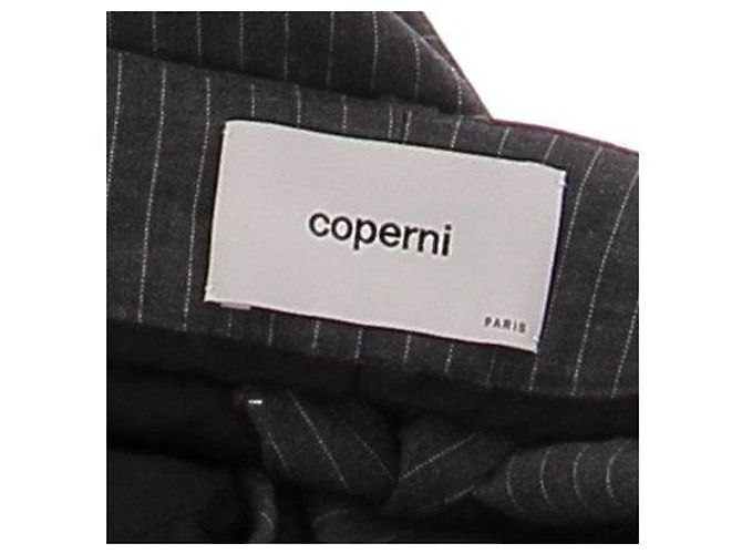 Traje de lana gris a rayas Coperni - vista 11