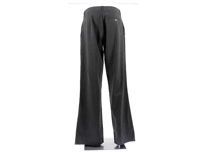 Traje de lana gris a rayas Coperni - vista 6