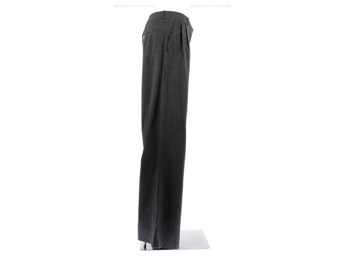 Traje de lana gris a rayas Coperni - vista 8
