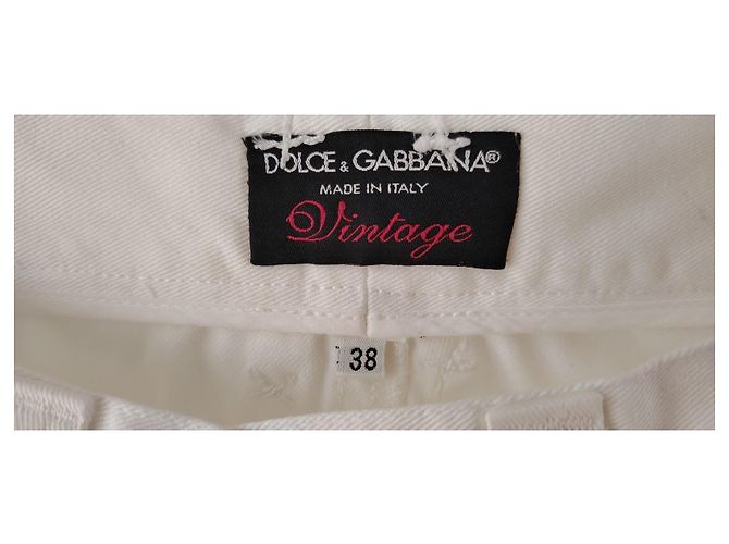 Jeans Flare Blancos Dolce & Gabbana - vista 2