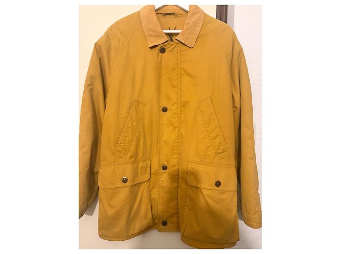 Giacca Yves Saint Laurent Giallo Senape - vista 17