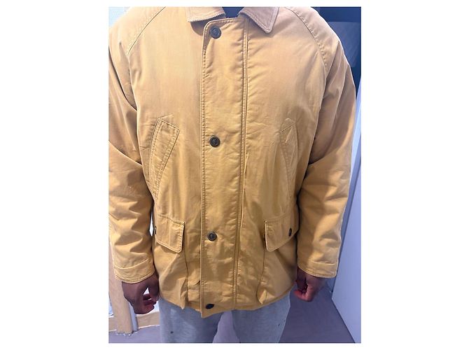 Giacca Yves Saint Laurent Giallo Senape - vista 18