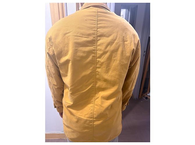 Giacca Yves Saint Laurent Giallo Senape - vista 19
