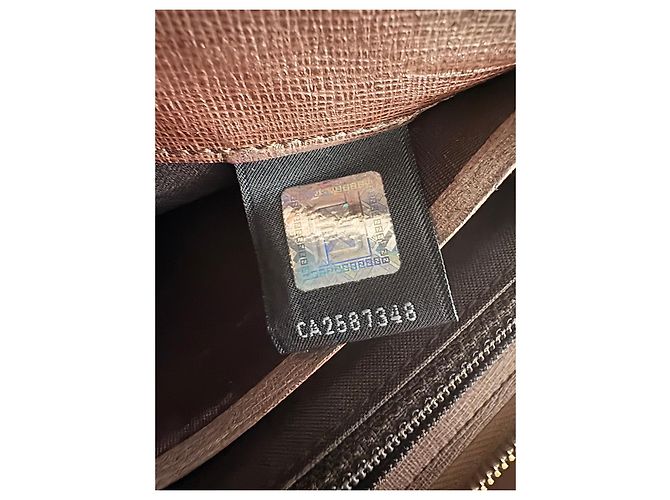 Portafoglio Fendi Monogramma Marrone e Oro Gold hardware - vista 10