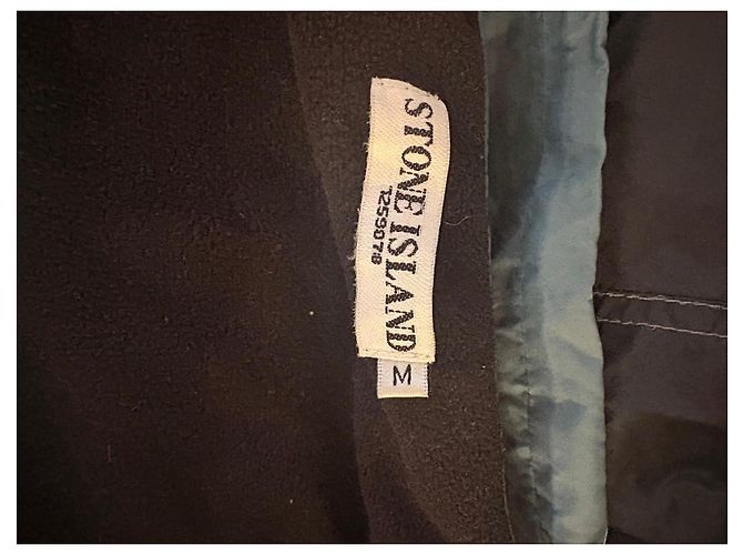Giacca bomber Stone Island blu petrolio - vista 7