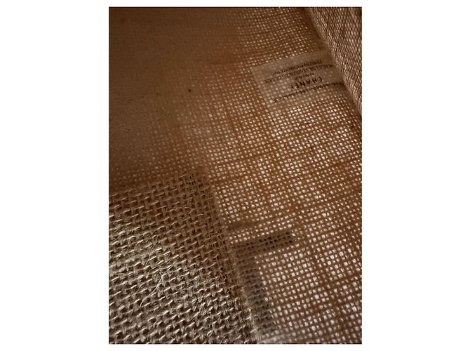 Chanel À La Plage Jute-Shopper Beige - Ansicht 8