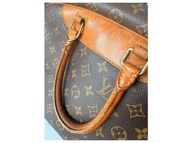 Borsa Louis Vuitton Deauville Marrone - vista 10