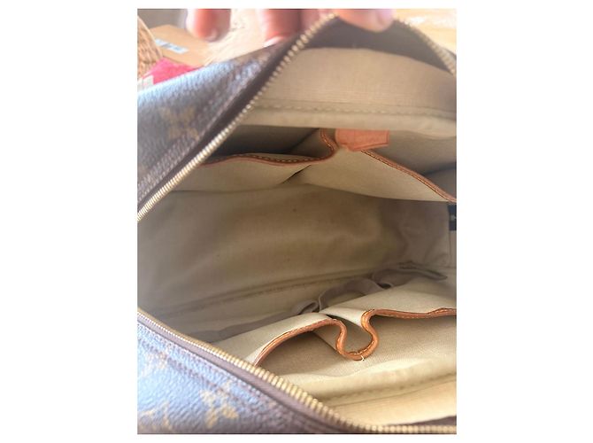 Borsa Louis Vuitton Deauville Marrone - vista 11