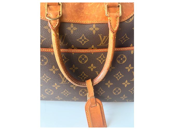 Borsa Louis Vuitton Deauville Marrone - vista 3