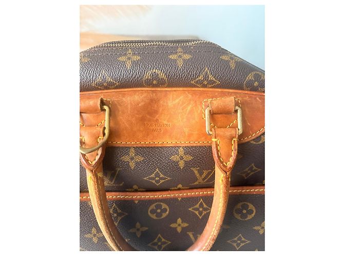 Borsa Louis Vuitton Deauville Marrone - vista 4