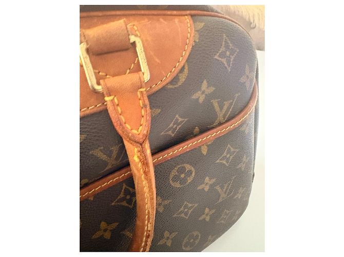 Borsa Louis Vuitton Deauville Marrone - vista 9