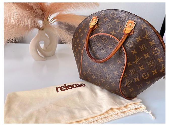 Bolsa Louis Vuitton Monogram Ellipse GM Marrom Monograma - vista 13