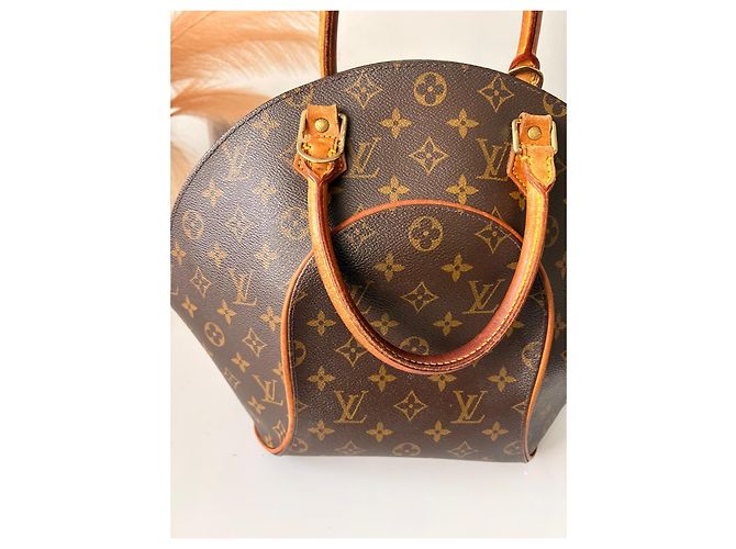 Bolsa Louis Vuitton Monogram Ellipse GM Marrom Monograma - vista 7