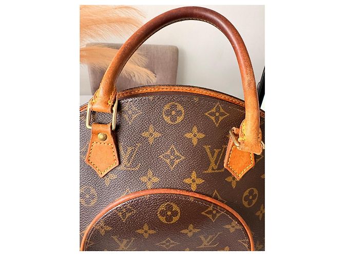 Bolsa Louis Vuitton Monogram Ellipse GM Marrom Monograma - vista 8