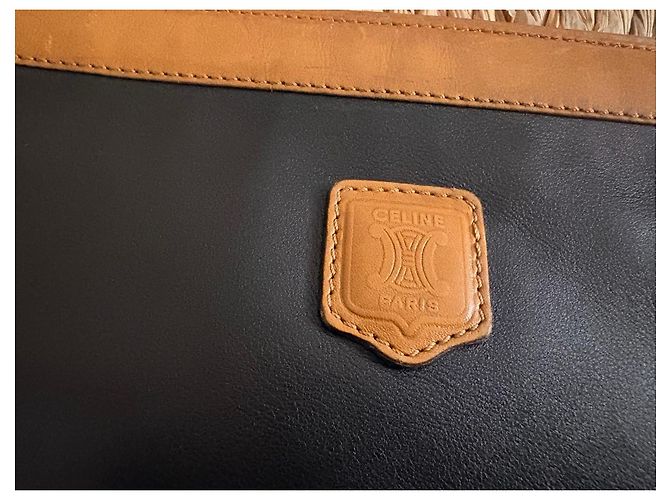 Pochette Céline Vintage Negro - vista 6