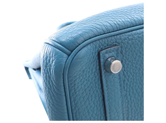 Hermès Blue Togo Birkin Retourne 30 Blu chiaro - vista 9