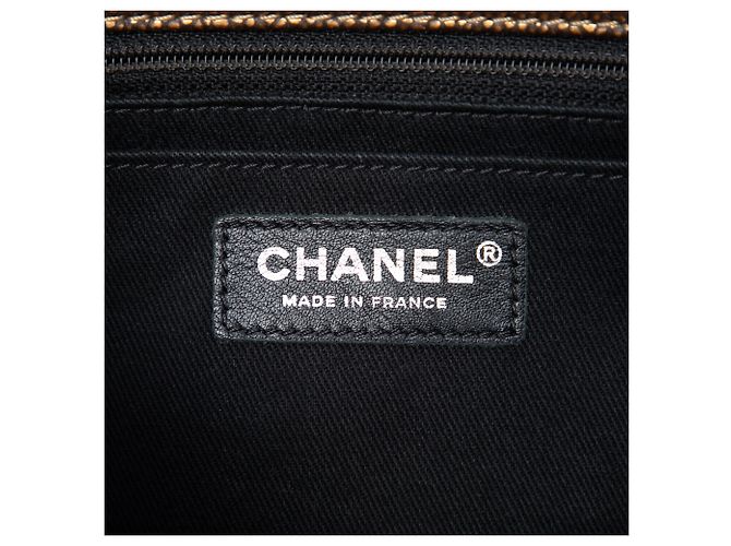 Chanel Brown Small Metallic Caviar CC Timeless Flap Marrom Bronze - vista 5