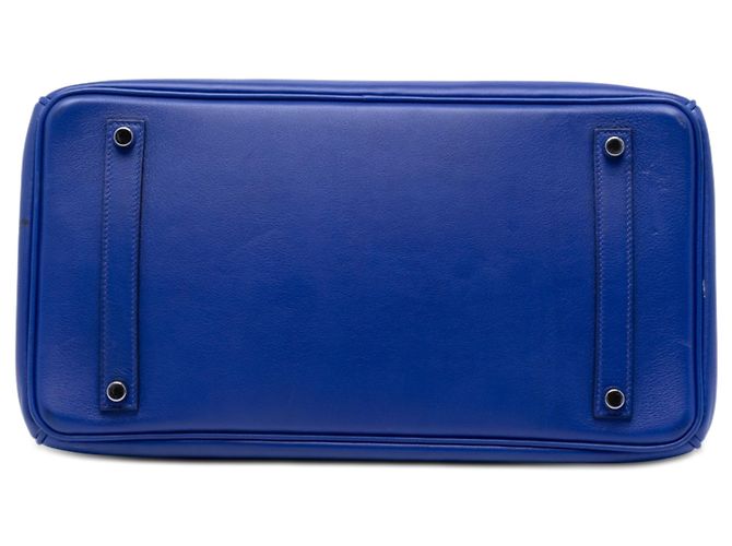 Hermès Blue Swift Birkin Retourne 35 - vista 3