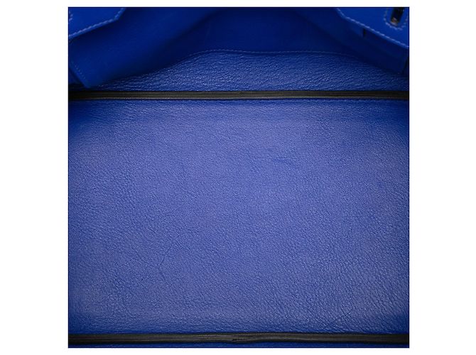 Hermès Blue Swift Birkin Retourne 35 - vista 4