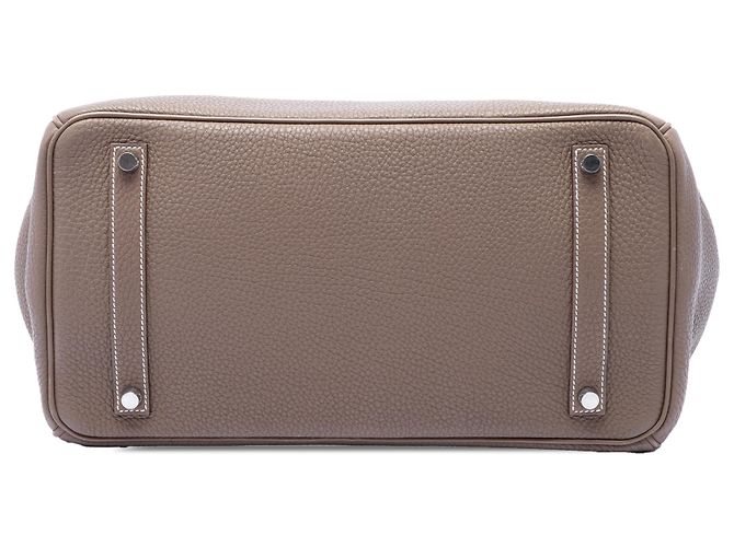 Hermès Brown Togo Birkin Retourne 35 Marrone Taupe - vista 3