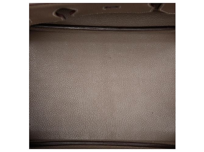 Hermès Brown Togo Birkin Retourne 35 Marrone Taupe - vista 4