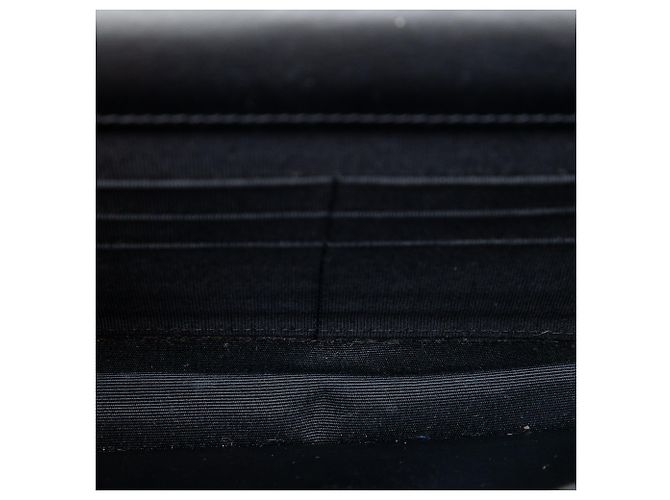 Wallet On Chain Portafoglio Chanel Black CC Patent On Chain Nero - vista 4