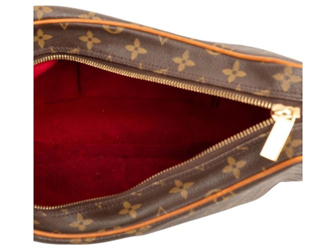 Louis Vuitton Marrone Monogram Croissant GM - vista 4