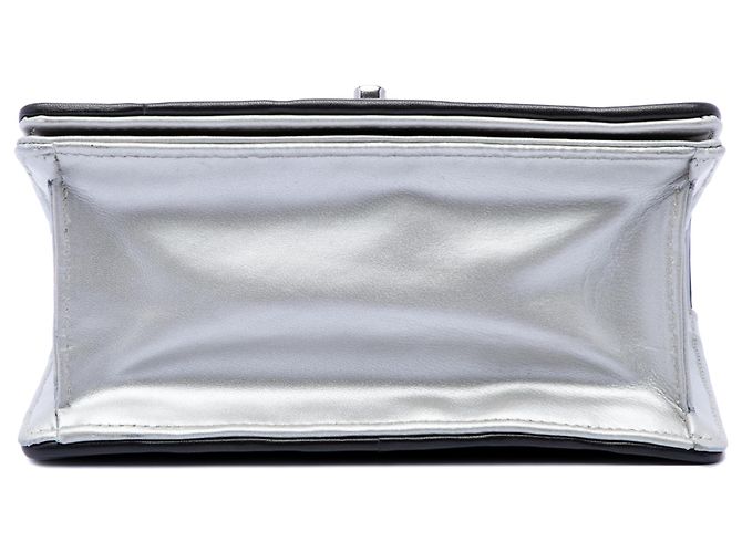 Chanel Black Small Chevron Lambskin Couture Flap - view 3