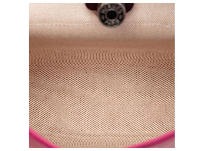 Hermès Pink Toile H Berline Herbag Zip 31 Rosa - vista 4