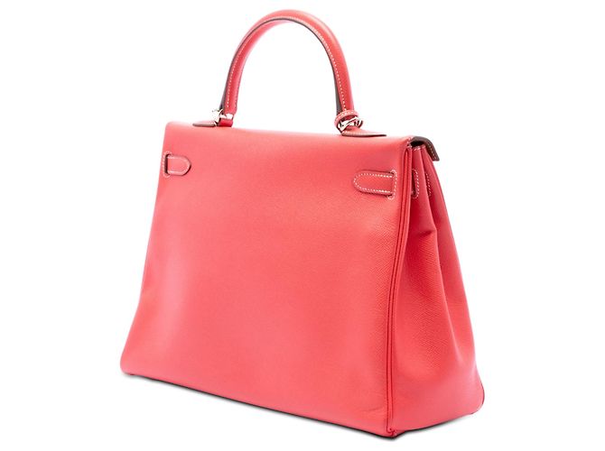 Hermès Pink Epsom Candy Kelly II Retourne 35 Rosa - vista 2