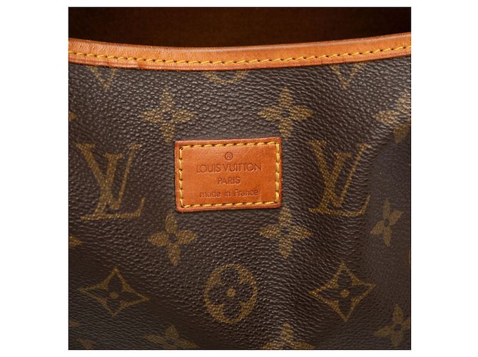 Louis Vuitton Marrone Monogram Saumur 35 - vista 5