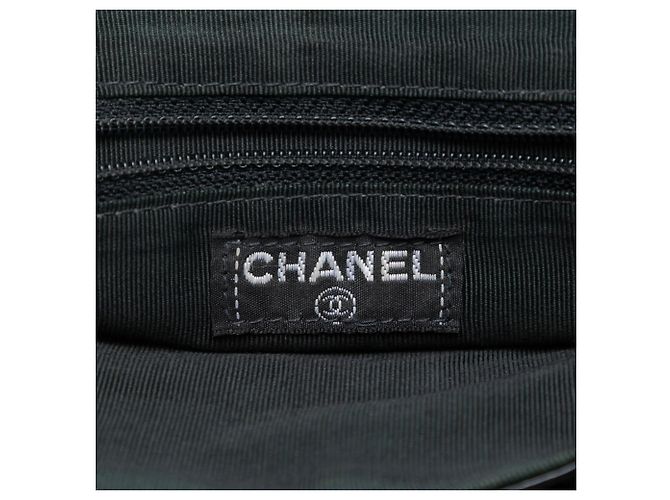 Chanel Black Chocolate Bar Patent Digital Flap Nero - vista 5