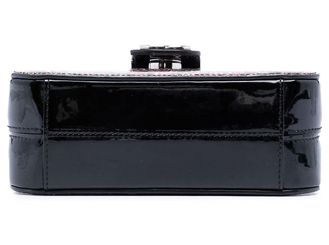 Camera Borsa a tracolla Chanel Multi Glitter Patent Evening On The Moon Multicolore - vista 3