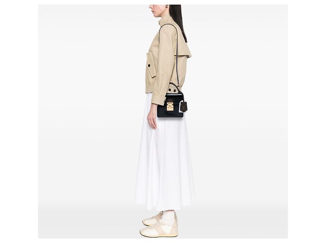 Louis Vuitton Black Monogram Vernis Spring Street Nero - vista 5