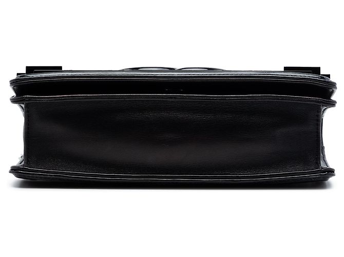 Chanel Boy Brick Horizontal Flap in vernice nera e impreziosita da cristalli acrilici Nero - vista 3