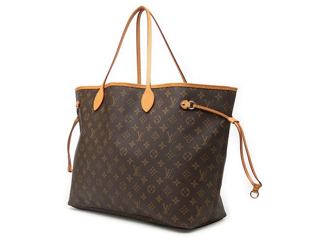 Louis Vuitton Marrón Monogram Neverfull GM Castaño - vista 2