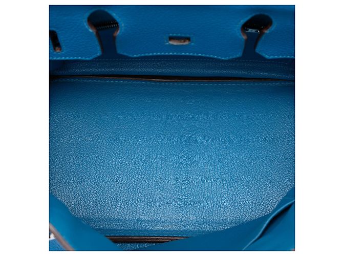 Hermès Blue Togo Birkin Retourne 30 - vista 4