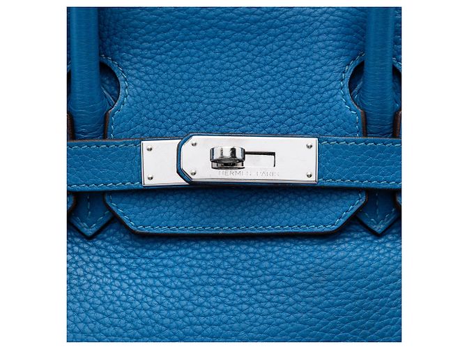 Hermès Blue Togo Birkin Retourne 30 - vista 5