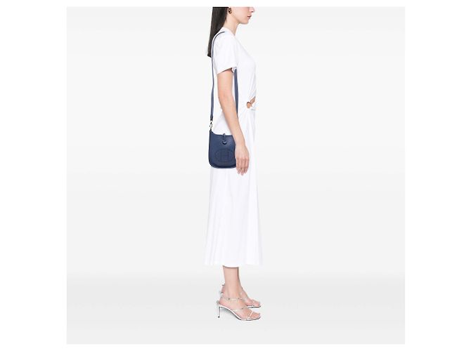 Hermès Blue Clemence Evelyne 16 Amazone Bleu Bleu foncé - vue 7