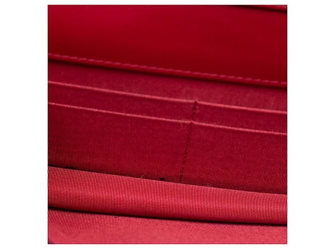 Wallet On Chain Portafoglio con catena Chanel Red Quilted Aged Calfskin Reissue 2.55 Rosso - vista 4