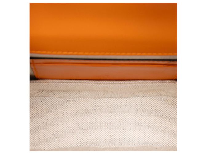 Bamboo Bolsa Gucci Orange Mini em couro de bezerro Web 1947 com alça de bambu Laranja - vista 4