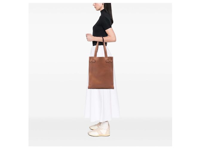 Hermès Tote Negonda Vertige Marrone - vista 6