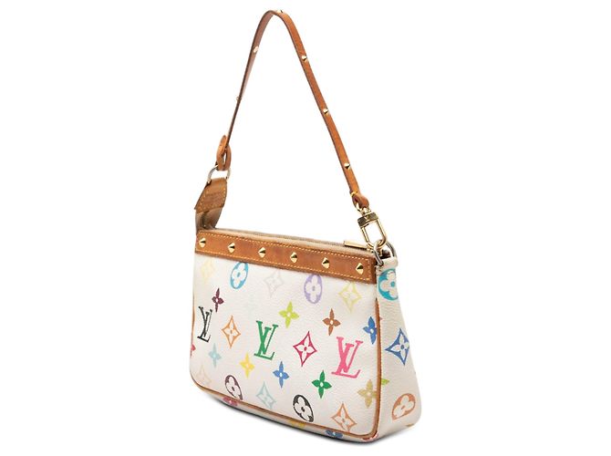 Louis Vuitton White Monogram Multicolore Pochette Accessoires - view 2